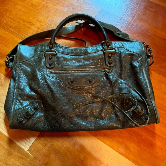 Balenciaga 2005 olive city purse - Picture 3 of 8